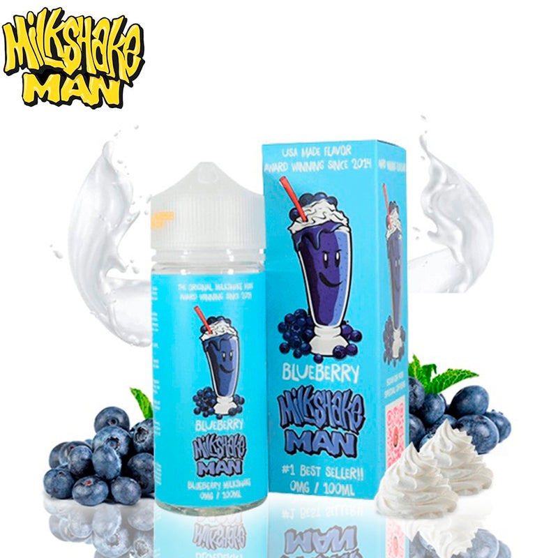 Milkshake Man Blueberry 100ml (Shortfill)