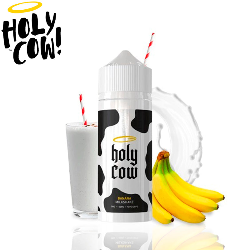 Holy Cow Banana Milkshake 100ml (Shortfill)