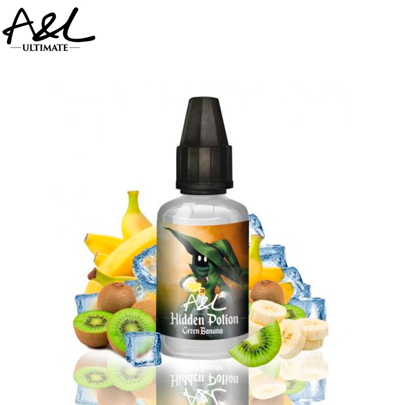 A&amp;amp;L Aroma Hidden Potion Green Banana 30ml