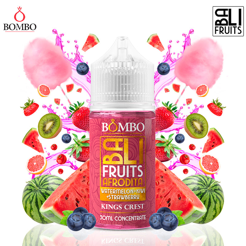 Bali Fruits & Bombo Aroma Watermelon Kiwi Strawberry Aphrodite 30 - LX Vape Bali Fruits & Bombo Aroma Watermelon Kiwi Strawberry Aphrodite 30 - LX Vape