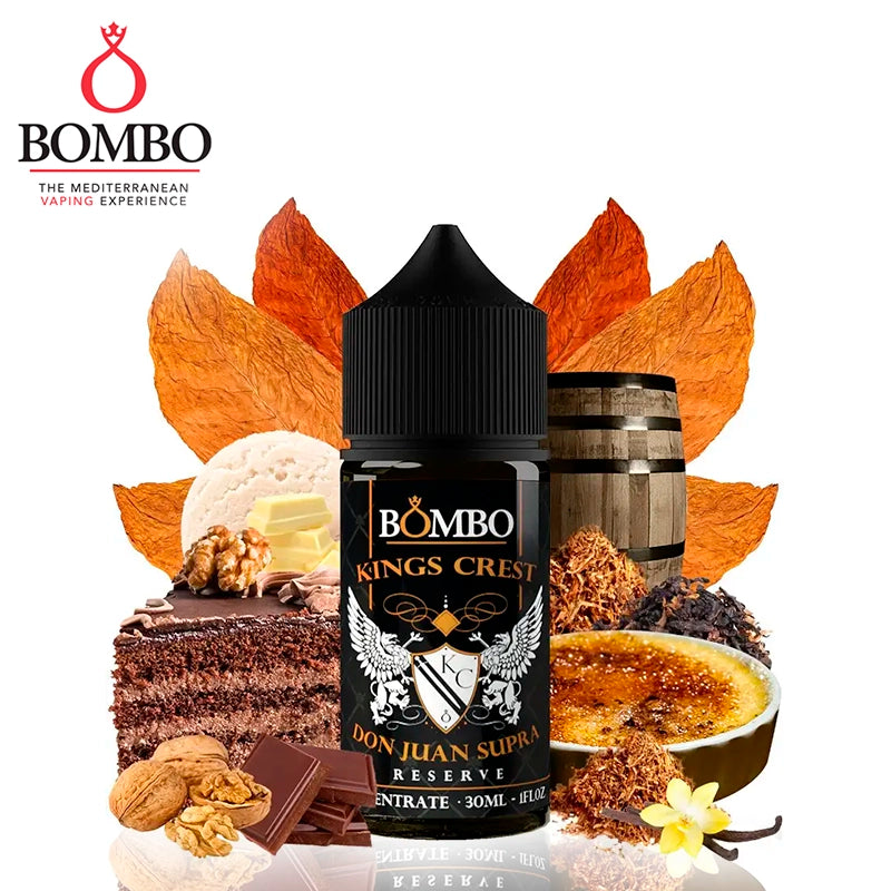 Bombo &amp; Kings Crest Aroma Don Juan Supra Reserve 30ml