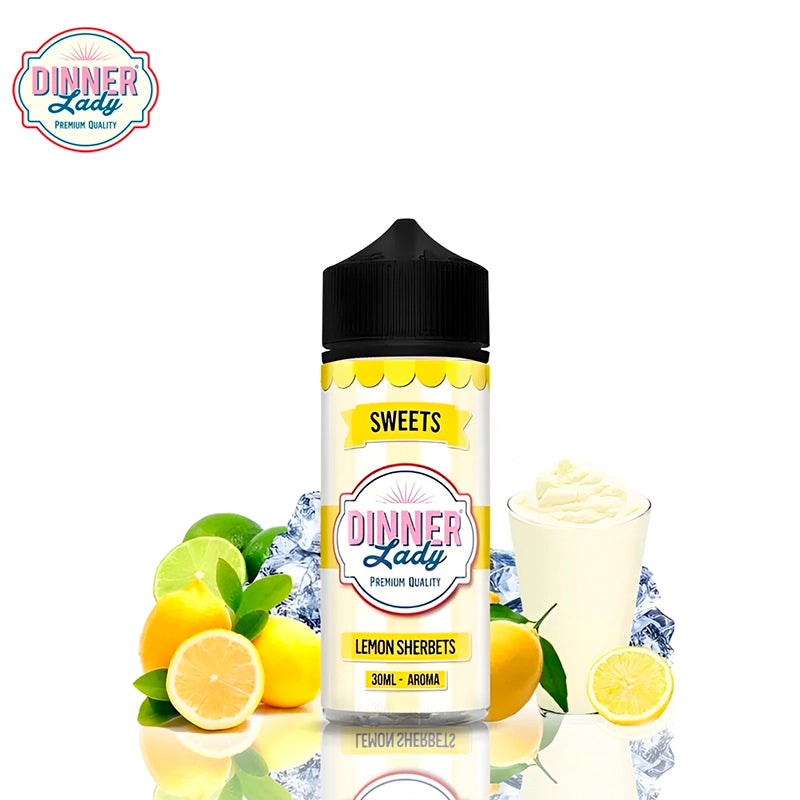 Dinner Lady Aroma Lemon Sherbets 30ml (Longfill)