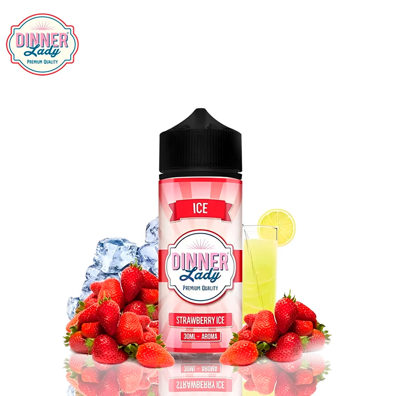 Dinner Lady Aroma Strawberry Ice 30ml (Longfill)