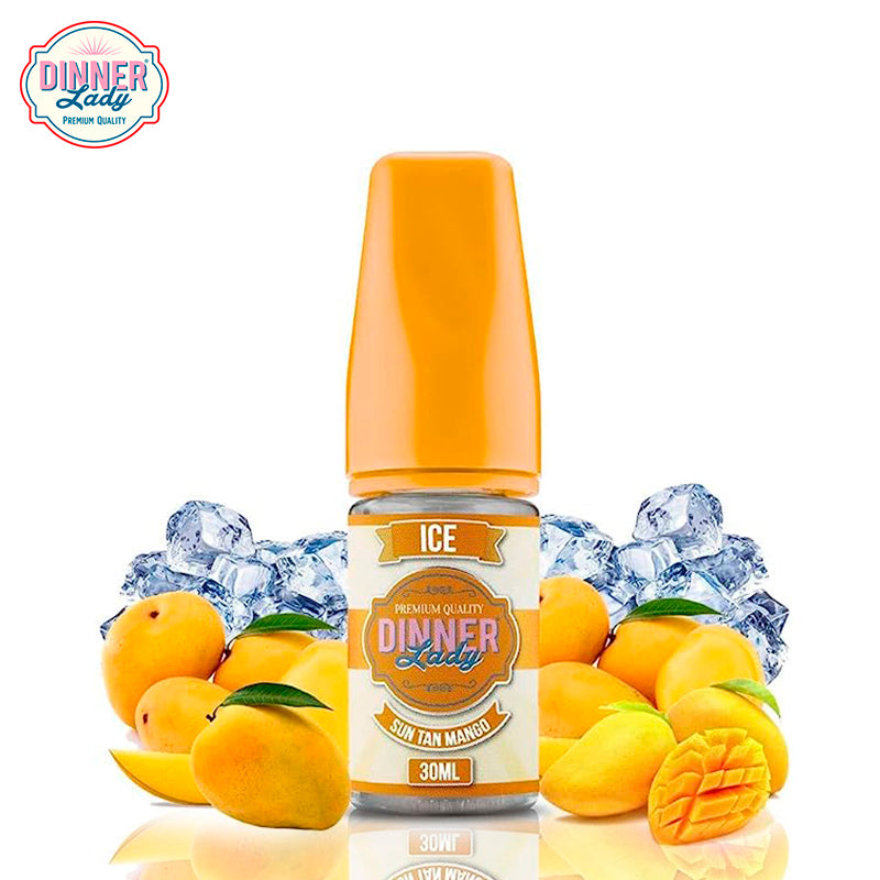 Dinner Lady Aroma Ice Sun Tan Mango 30ml