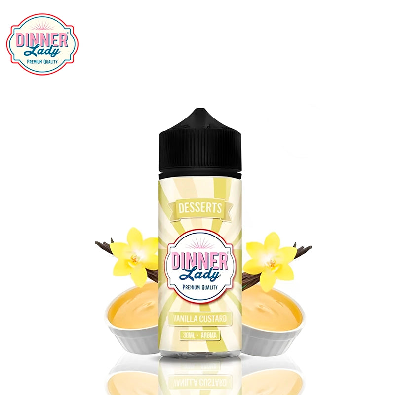 Dinner Lady Aroma Vanilla Custard 30ml (Longfill)