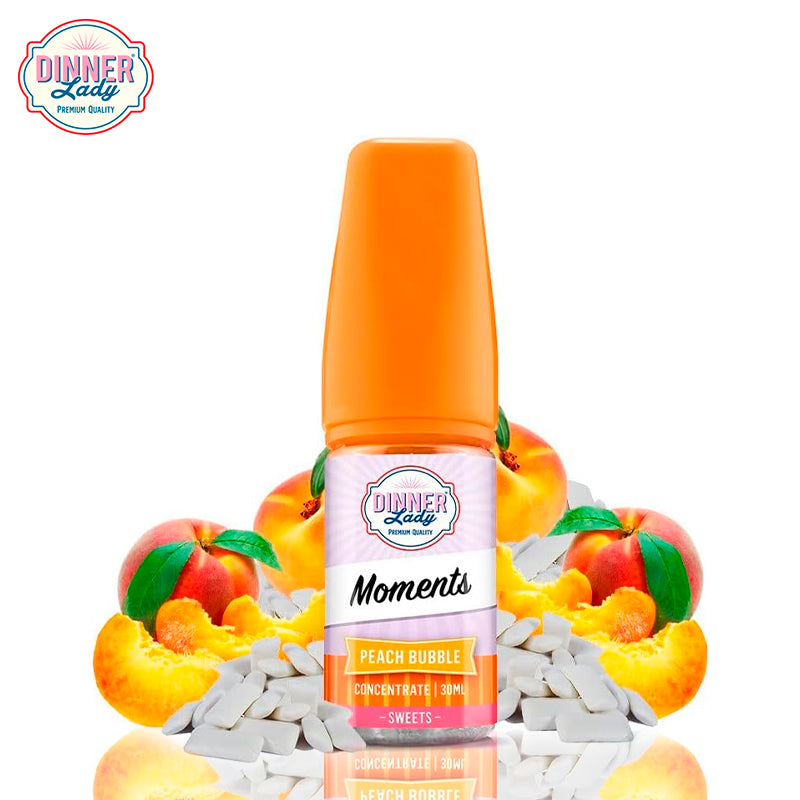 Dinner Lady Aroma Moments Peach Bubble 30ml