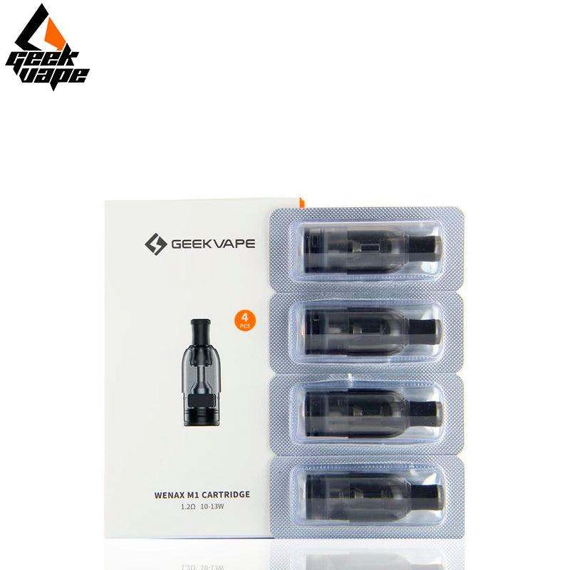 Geekvape Wenax M1 Pod Replacement (4 Pack) - LX Vape Geekvape Wenax M1 Pod Replacement (4 Pack) - LX Vape
