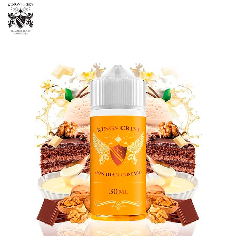 Kings Crest Aroma Don Juan Custard 30ml (Longfill)