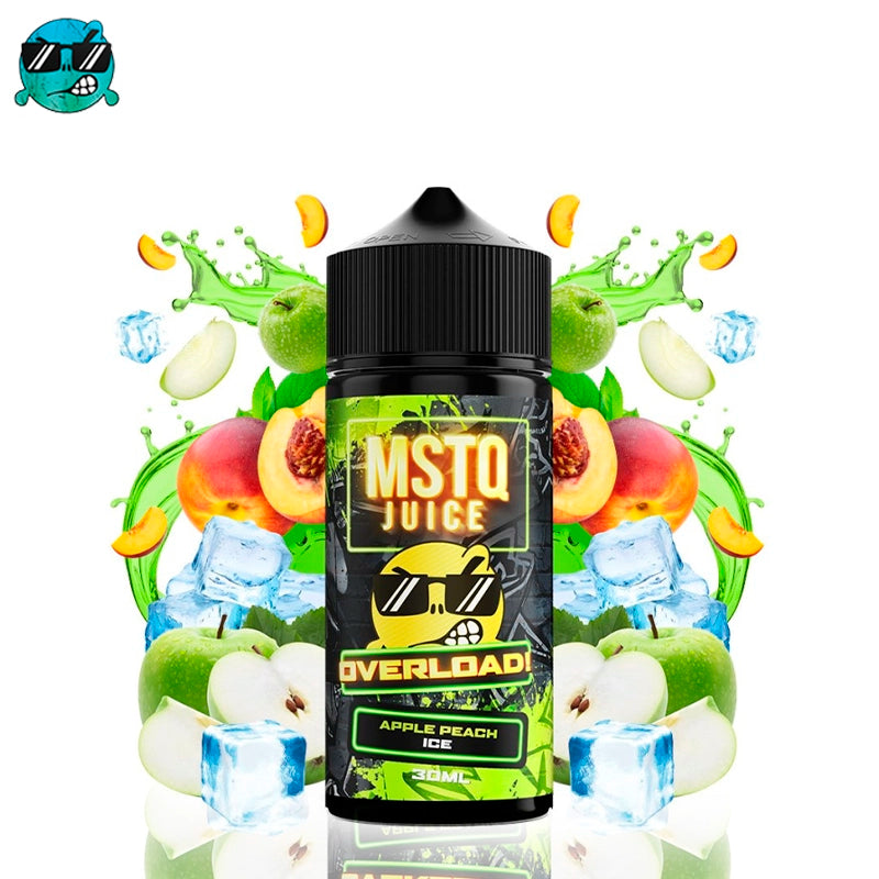 MSTQ Juice Overload Aroma Apple Peach Ice 30ml (Longfill)