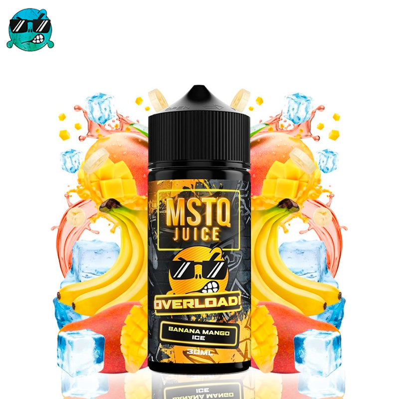 MSTQ Juice Overload Aroma Banana Mango Ice 30ml (Longfill)