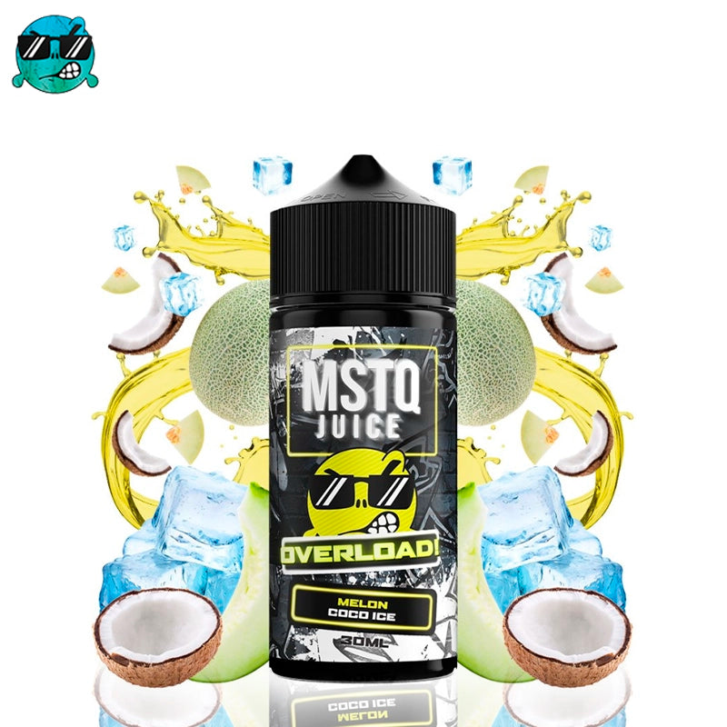 MSTQ Juice Overload Aroma Melon Coco Ice 30ml (Longfill)