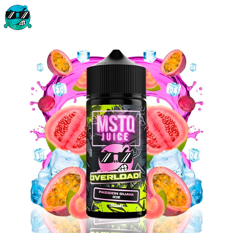 MSTQ Juice Overload Aroma Passion Guava Ice 30ml (Longfill)