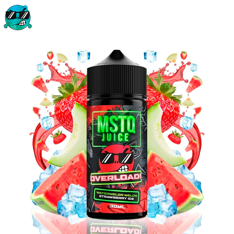 MSTQ Juice Overload Aroma Watermelon Melon Strawberry Ice 30ml (Longfill)