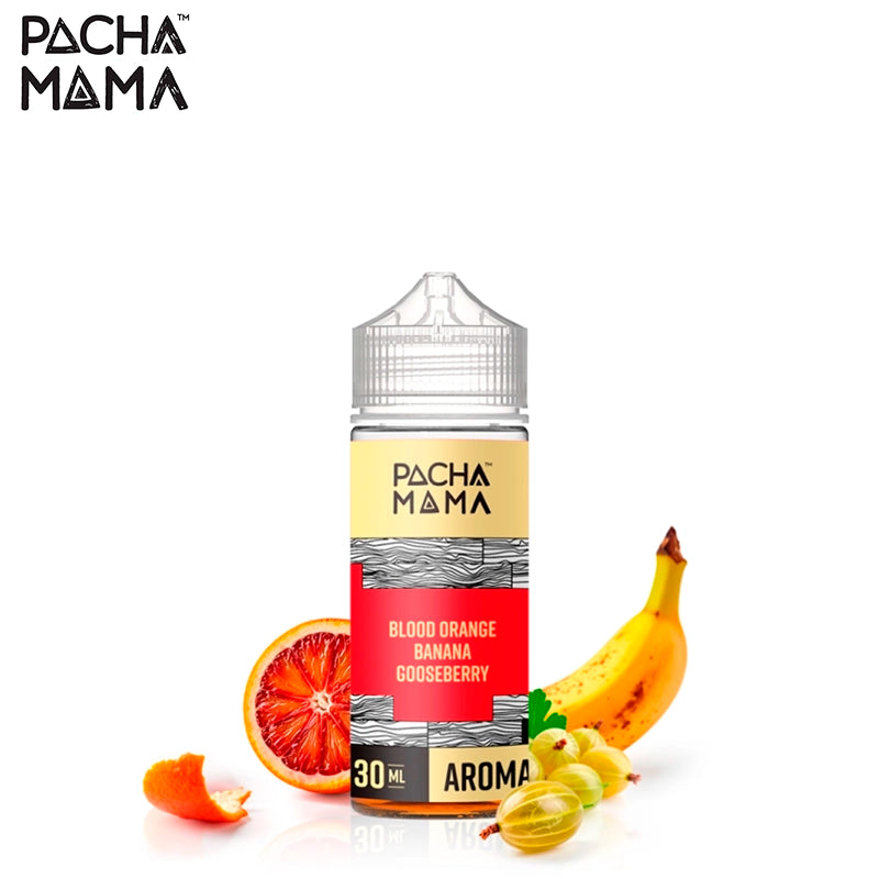 Pachamama Aroma Blood Orange Banana Gooseberry 30ml (Longfill)