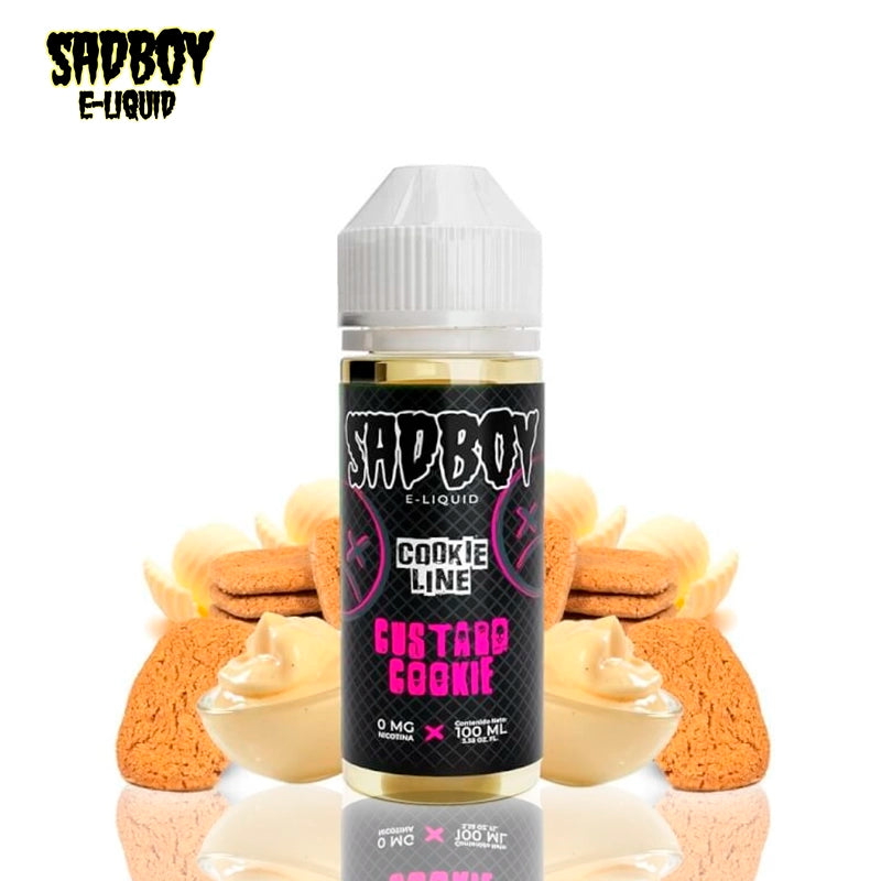 Sadboy E-Liquid Custard Cookie 100ml (Shortfill)