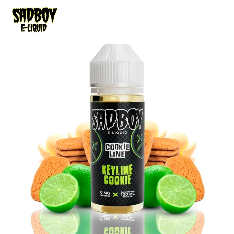 Sadboy E-Liquid Key Lime Cookie 100ml (Shortfill)