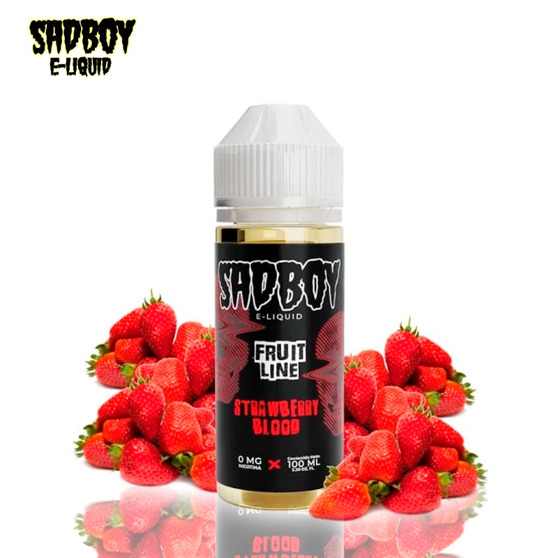 Sadboy E-Liquid Strawberry Blood 100ml (Shortfill)