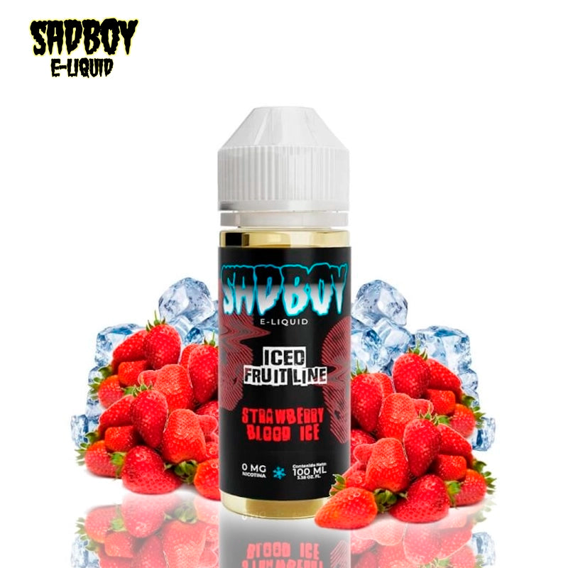 Sadboy E-Liquid Strawberry Blood Ice 100ml (Shortfill)