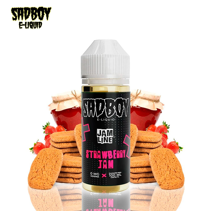 Sadboy E-Liquid Strawberry Jam 100ml (Shortfill)