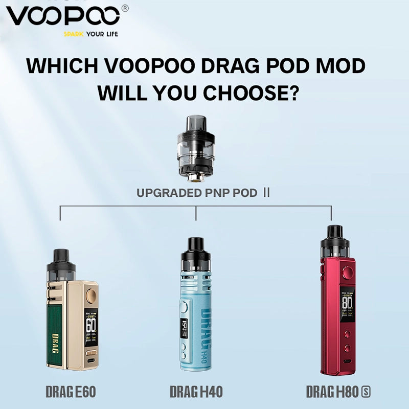 Voopoo PnP 2 Pod Replacement (Pack 2)