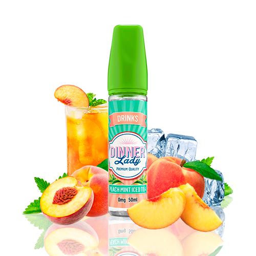 Dinner Lady Drinks Peach Mint Iced Tea 50ml (Shortfill)