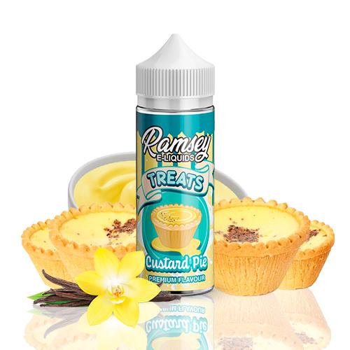 Ramsey E-Liquids Treats Custard Pie 100ml (Shortfill)