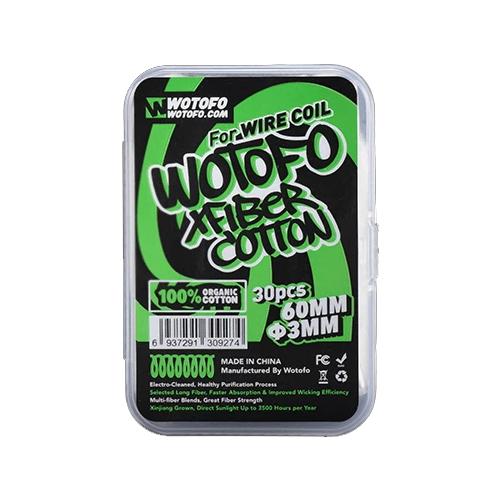 Wotofo Agleted Organic Cotton 3mm (30pcs)