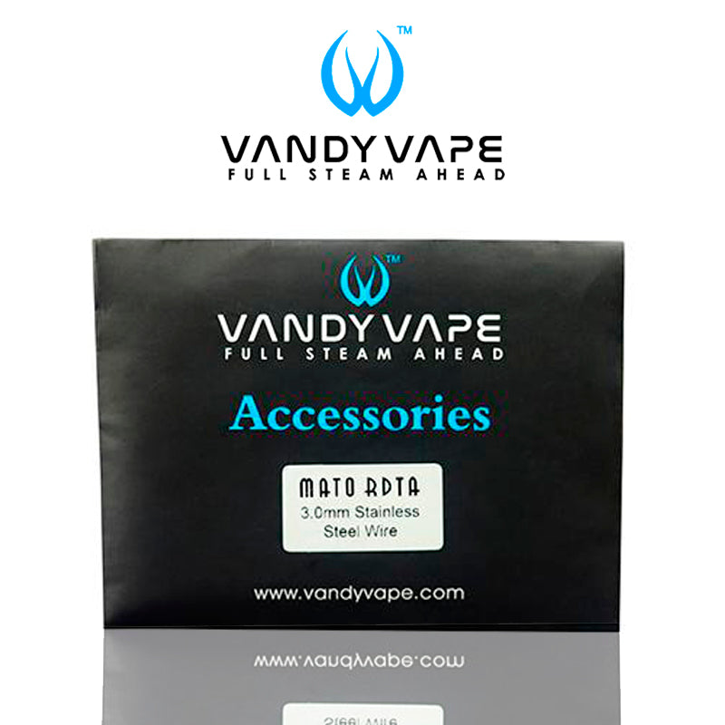 VANDY VAPE STEEL WIRE 3MM (PACK 4)