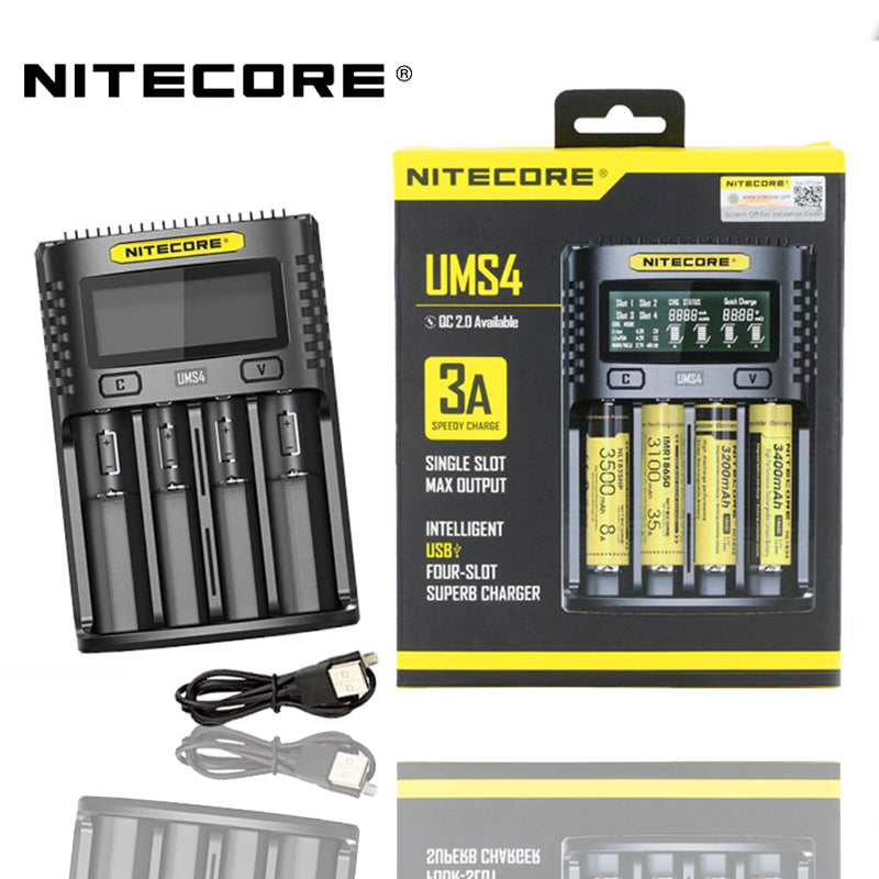 Nitecore UMS4 Series Charger