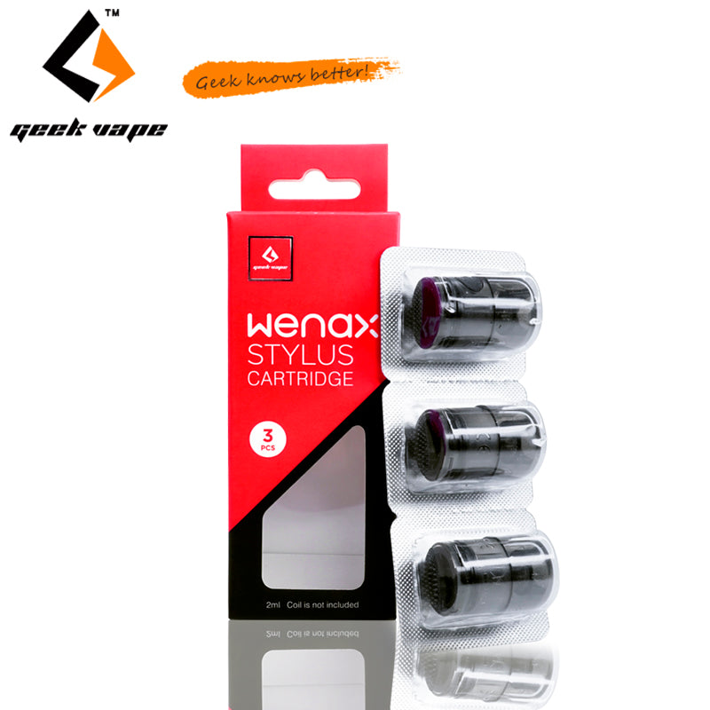 Geekvape Wenax Stylus Pod  Substituição (Pack 3)